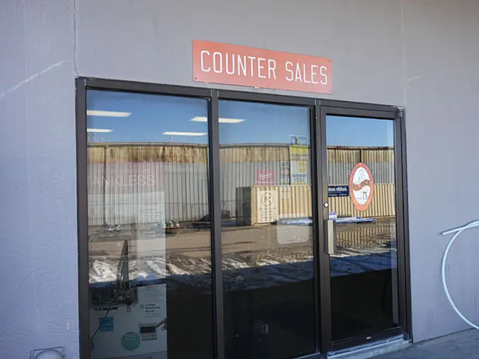 Hajoca Plumbing Supply Tulsa Counter Service doors