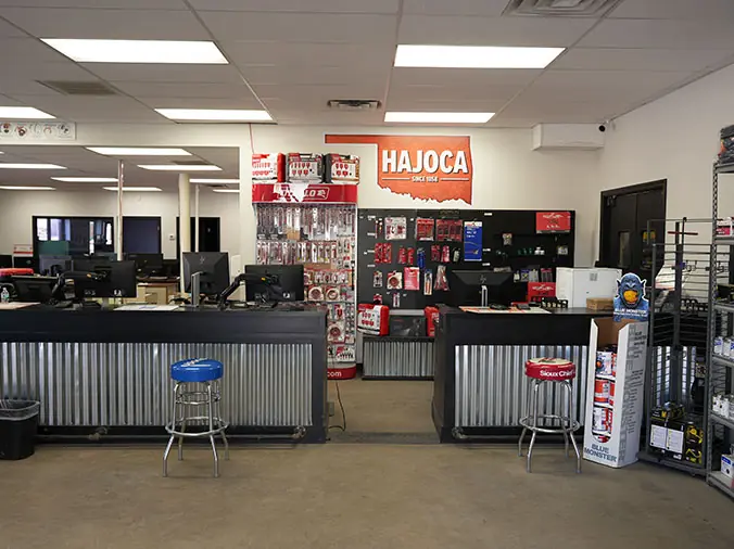 Service counter at Hajoca Plumbing Supply Tulsa