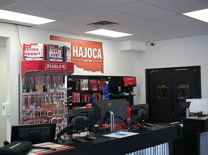Service ciounter at Hajoca Plumbing Supply Tulsa